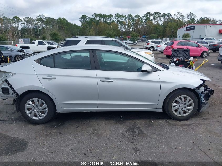 2019 HYUNDAI ELANTRA SE - KMHD74LF9KU843013