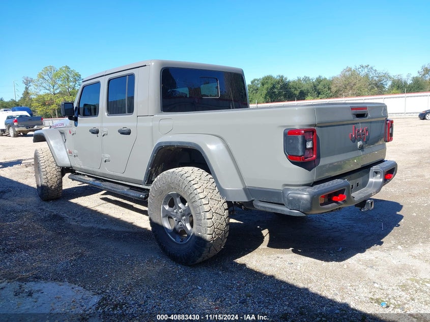 Vin: 1c6jjtbg7ml592277, lot: 41373093, jeep gladiator rubicon 4x4 20213