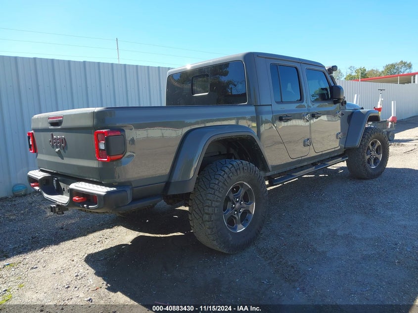 Vin: 1c6jjtbg7ml592277, lot: 41373093, jeep gladiator rubicon 4x4 20214