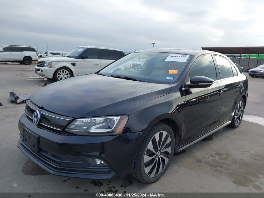 2015 VOLKSWAGEN JETTA HYBRID VIN: 3VW637AJ4FM402673