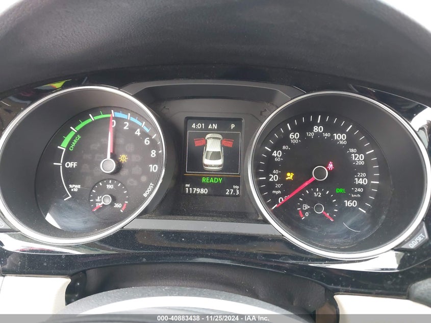 2015 VOLKSWAGEN JETTA HYBRID VIN: 3VW637AJ4FM402673