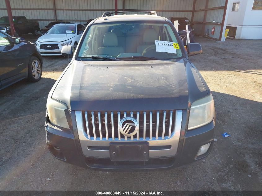 2009 Mercury Mariner Premier V6 VIN: 4M2CU87G39KJ03346 Lot: 40883449