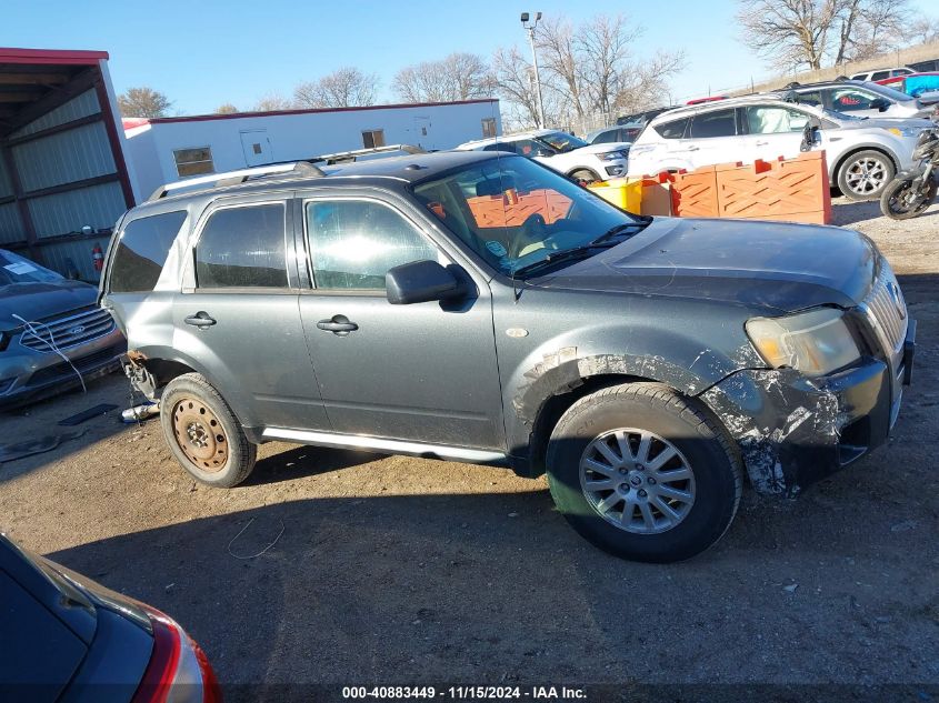 2009 Mercury Mariner Premier V6 VIN: 4M2CU87G39KJ03346 Lot: 40883449