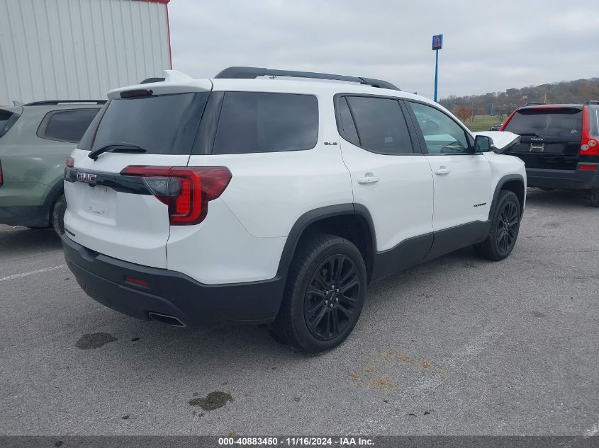 VIN 1GKKNKL44NZ152522 2022 GMC Acadia, Fwd Sle no.4