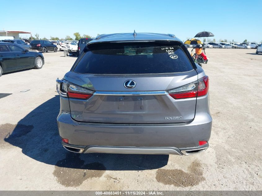 2022 Lexus Rx 350 VIN: 2T2HZMAA8NC243202 Lot: 40883451