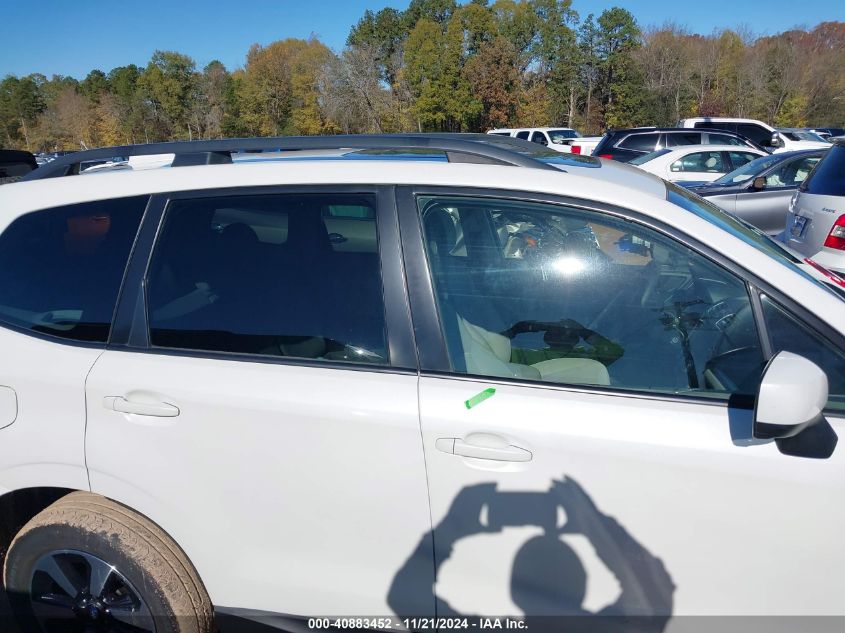 2018 Subaru Forester 2.5I Premium VIN: JF2SJAEC3JH423125 Lot: 40883452