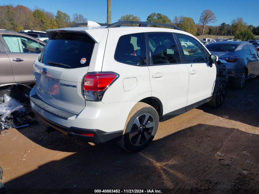 2018 Subaru Forester 2.5I Premium VIN: JF2SJAEC3JH423125 Lot: 40883452