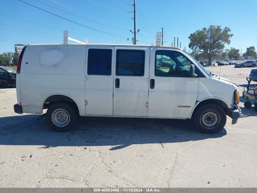 2002 Chevrolet Express VIN: 1GCFG25M821127315 Lot: 40883456