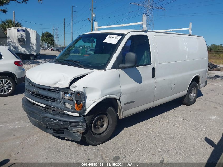 2002 Chevrolet Express VIN: 1GCFG25M821127315 Lot: 40883456