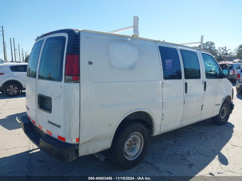 2002 Chevrolet Express VIN: 1GCFG25M821127315 Lot: 40883456