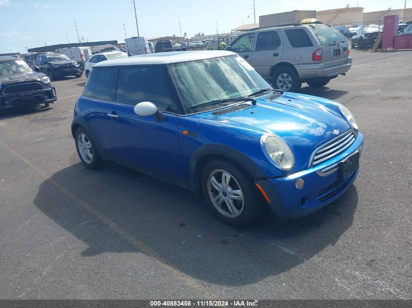 2006 Mini Cooper VIN: WMWRC33546TJ73578 Lot: 40883458