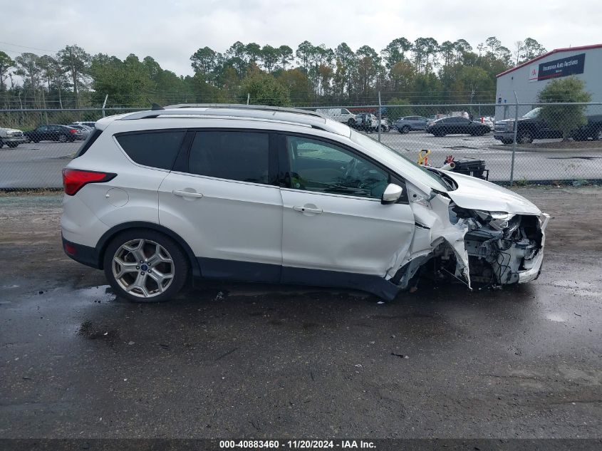 2019 Ford Escape Titanium VIN: 1FMCU9J92KUB84030 Lot: 40883460