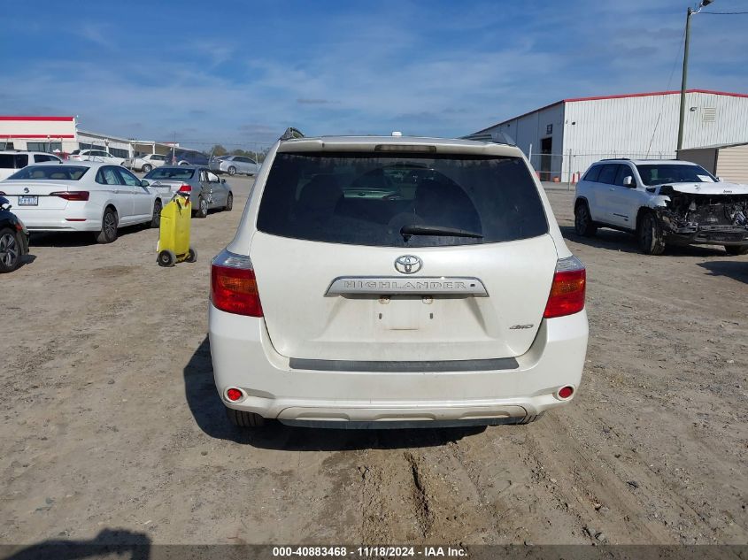 2010 Toyota Highlander Limited VIN: JTEDK3EHXA2152753 Lot: 40883468