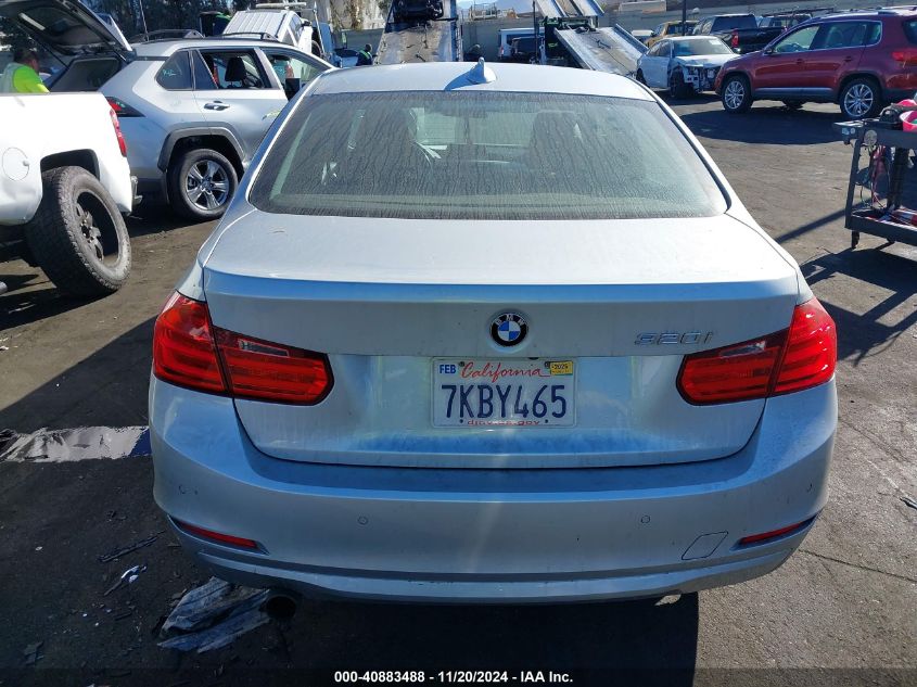 2015 BMW 320I VIN: WBA3B1C52FP831565 Lot: 40883488