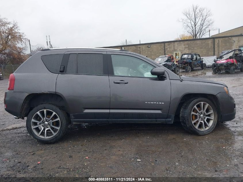 2016 Jeep Compass High Altitude Edition VIN: 1C4NJDEB9GD775811 Lot: 40883511