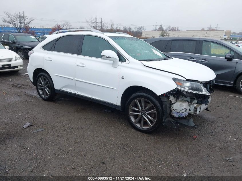 VIN 2T2BK1BA8FC268111 2015 Lexus RX, 350 F Sport no.1