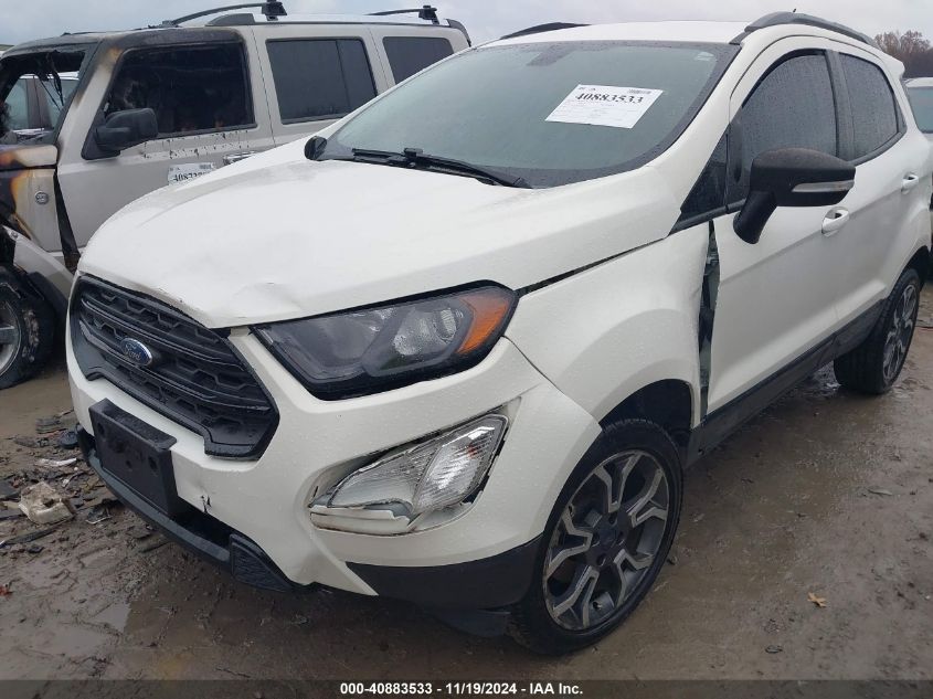 2020 Ford Ecosport Ses VIN: MAJ6S3JLXLC343194 Lot: 40883533