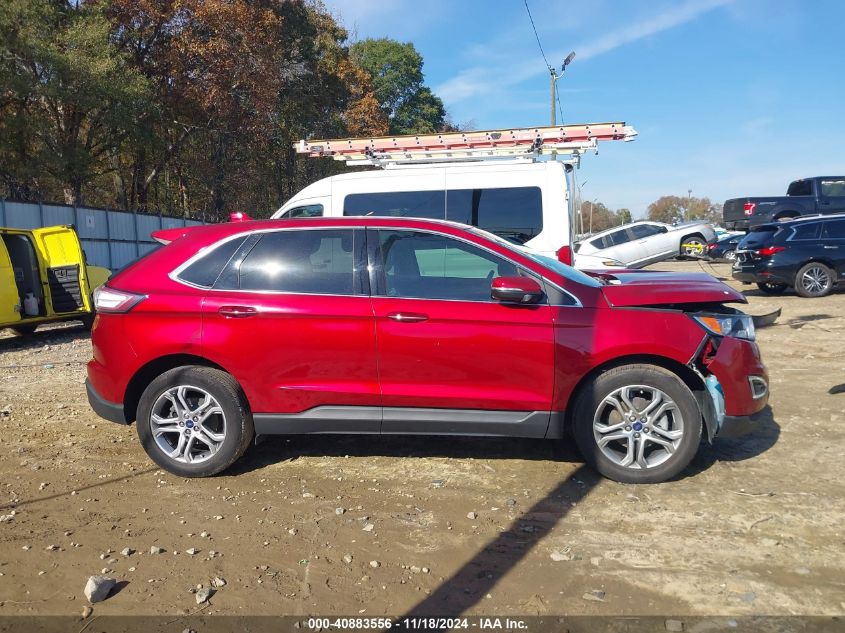 2016 Ford Edge Titanium VIN: 2FMPK3K94GBB86703 Lot: 40883556