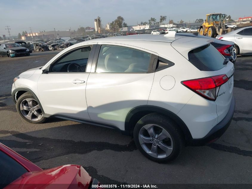 2021 Honda Hr-V 2Wd Lx VIN: 3CZRU5H39MM708722 Lot: 40883576