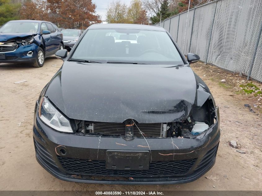 2017 VOLKSWAGEN GOLF GTI AUTOBAHN 4-DOOR/S 4-DOOR/SE 4-DOOR/SPORT 4-DOOR - 3VW5T7AU0HM057800