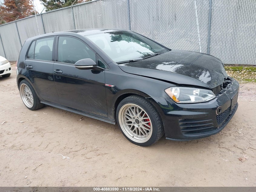 2017 VOLKSWAGEN GOLF GTI AUTOBAHN 4-DOOR/S 4-DOOR/SE 4-DOOR/SPORT 4-DOOR - 3VW5T7AU0HM057800