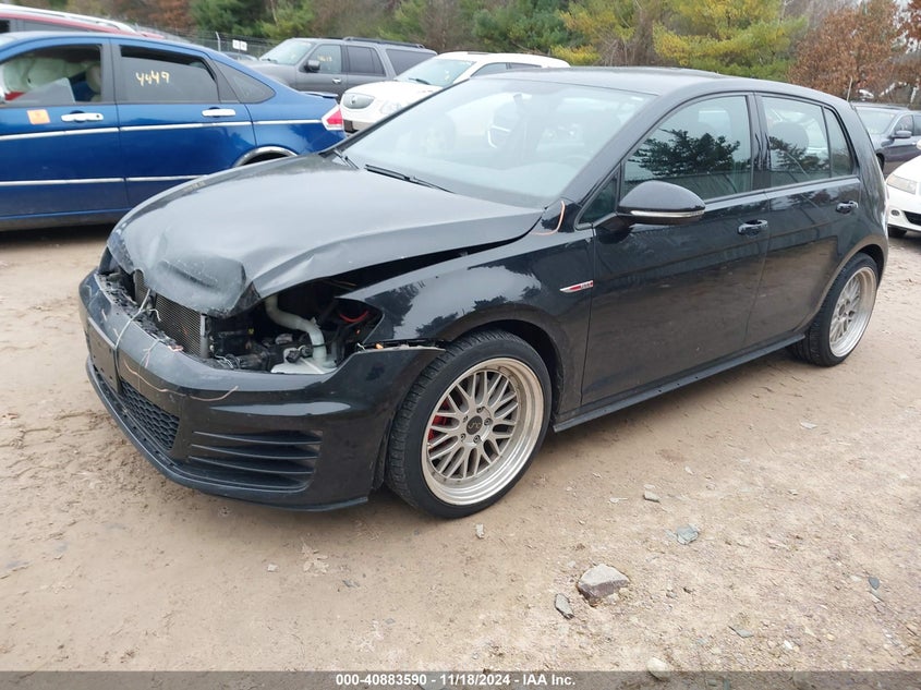 2017 VOLKSWAGEN GOLF GTI AUTOBAHN 4-DOOR/S 4-DOOR/SE 4-DOOR/SPORT 4-DOOR - 3VW5T7AU0HM057800