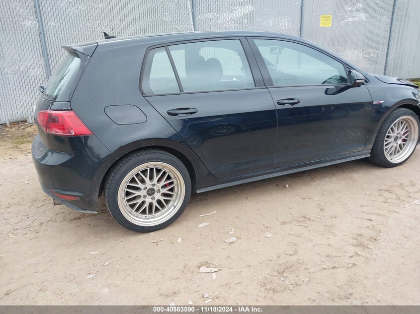 2017 VOLKSWAGEN GOLF GTI AUTOBAHN 4-DOOR/S 4-DOOR/SE 4-DOOR/SPORT 4-DOOR - 3VW5T7AU0HM057800