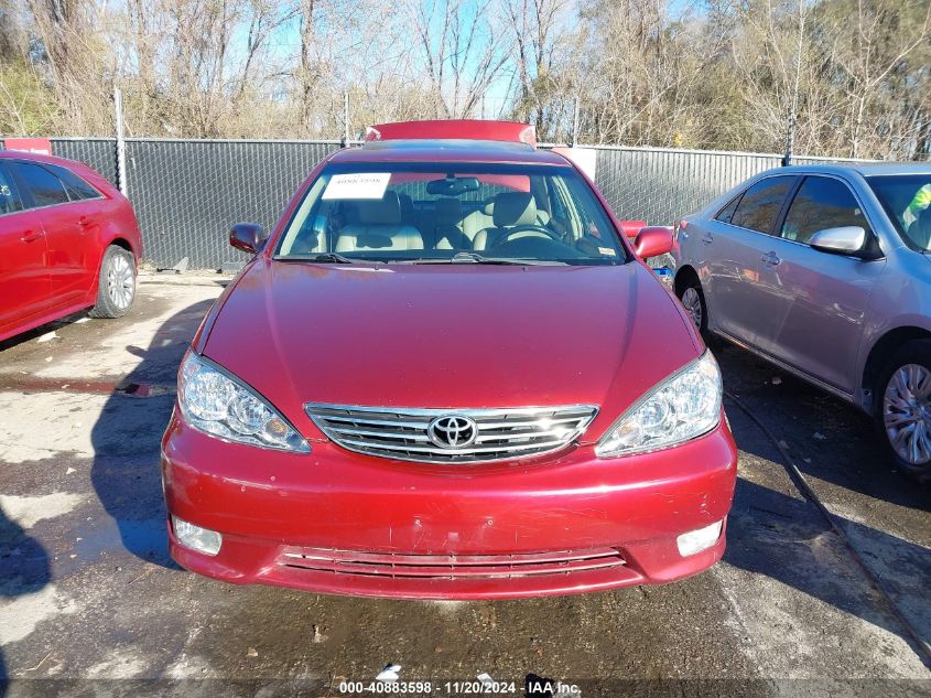 2005 Toyota Camry Se V6 VIN: 4T1BA32K15U506857 Lot: 40883598