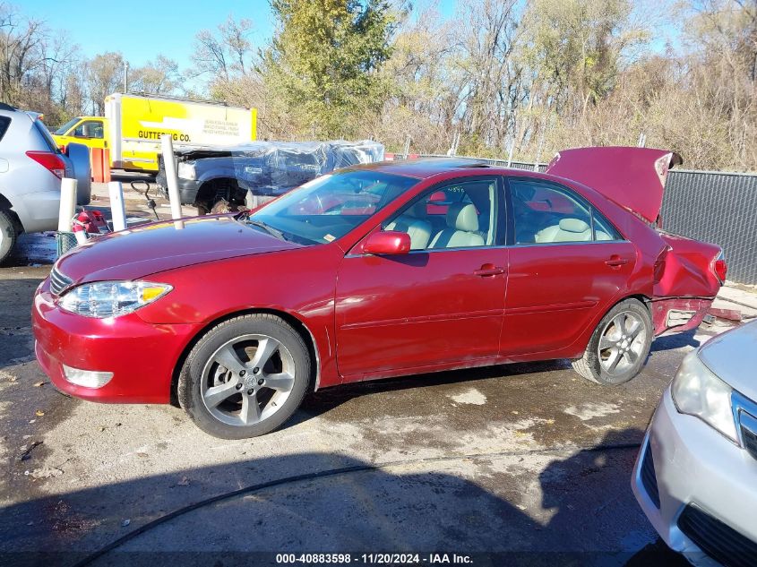 2005 Toyota Camry Se V6 VIN: 4T1BA32K15U506857 Lot: 40883598