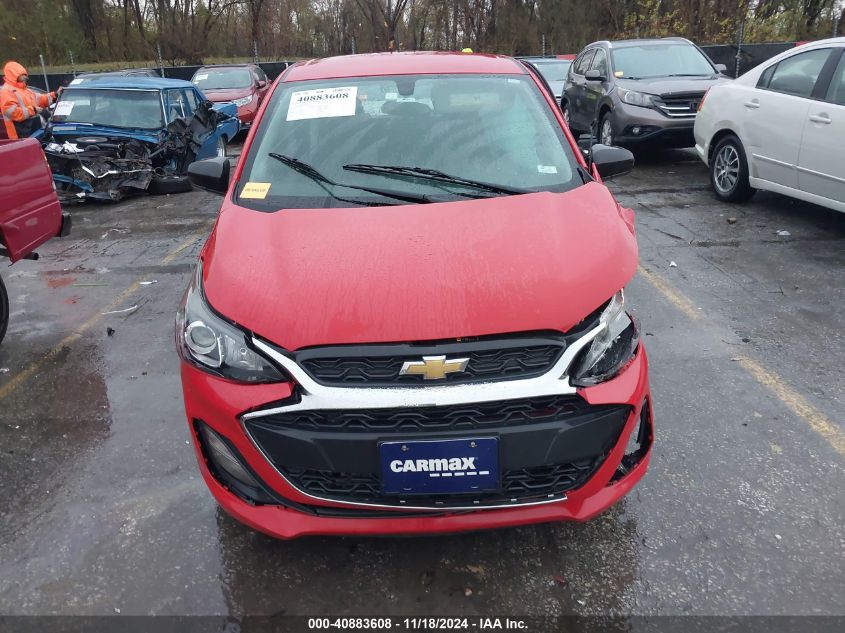 2020 Chevrolet Spark Fwd Ls Automatic VIN: KL8CB6SA8LC463077 Lot: 40883608