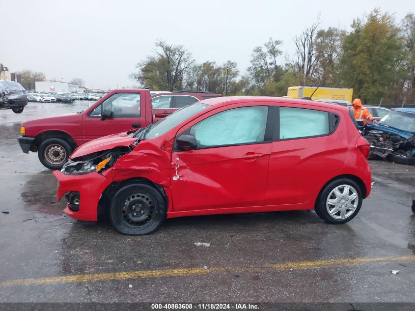 2020 Chevrolet Spark Fwd Ls Automatic VIN: KL8CB6SA8LC463077 Lot: 40883608