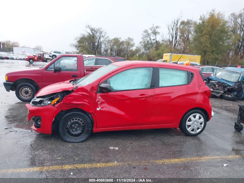 2020 Chevrolet Spark Fwd Ls Automatic VIN: KL8CB6SA8LC463077 Lot: 40883608