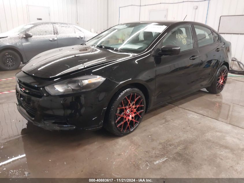 2016 Dodge Dart Sxt VIN: 1C3CDFBB0GD529586 Lot: 40883617