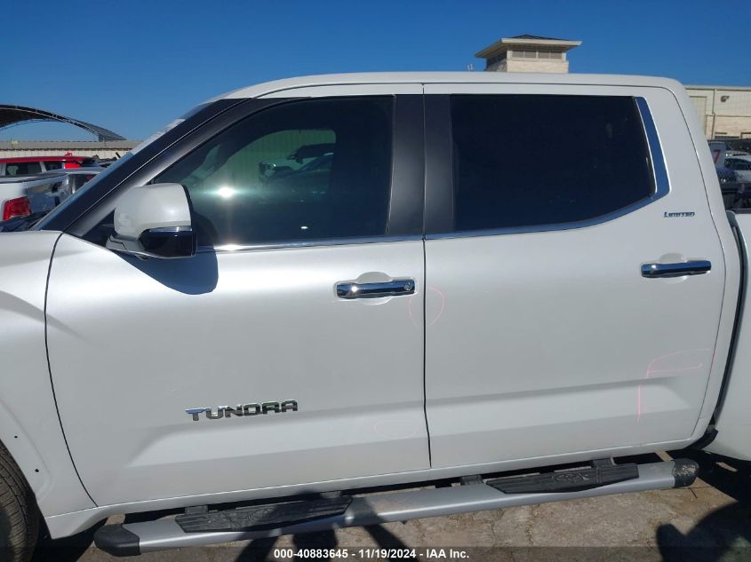 2024 Toyota Tundra Hybrid Limited VIN: 5TFJC5DB1RX054822 Lot: 40883645