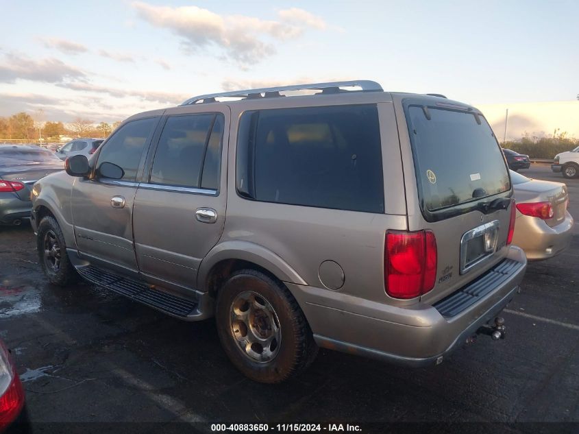 2000 Lincoln Navigator VIN: 5LMFU28A2YLJ27276 Lot: 40883650