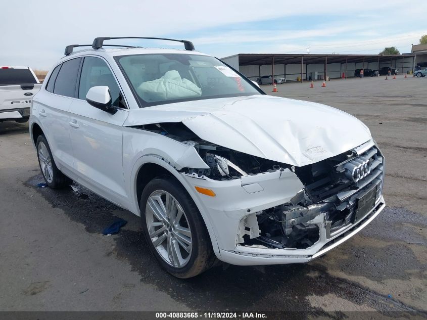 2018 Audi Q5 2.0T Premium/2.0T Tech Premium VIN: WA1BNAFY1J2198407 Lot: 40883665