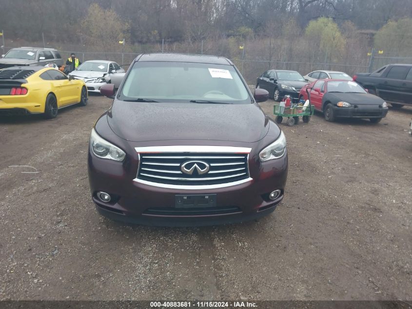 2013 Infiniti Jx35 VIN: 5N1AL0MM4DC324917 Lot: 40883681