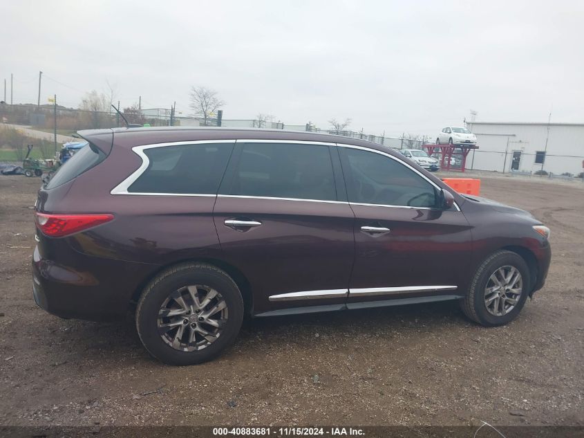 2013 Infiniti Jx35 VIN: 5N1AL0MM4DC324917 Lot: 40883681