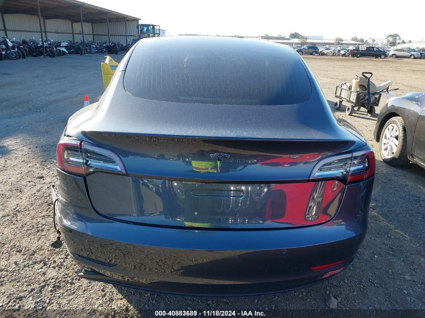 2018 Tesla Model 3 Long Range/Mid Range VIN: 5YJ3E1EA6JF051656 Lot: 40883689