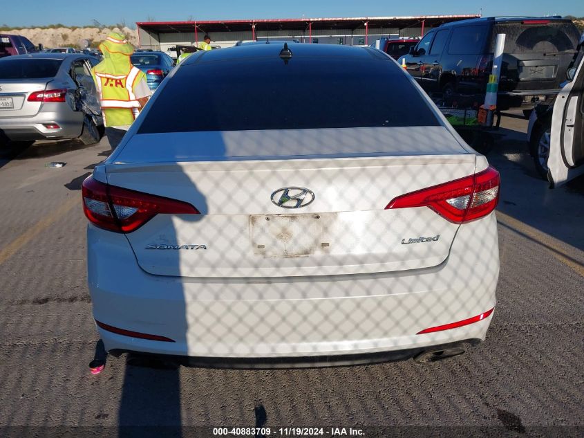 2016 Hyundai Sonata Limited VIN: 5NPE34AF2GH329626 Lot: 40883709