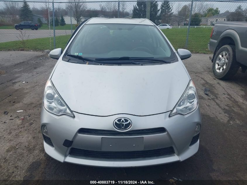 2013 Toyota Prius C Two VIN: JTDKDTB31D1541628 Lot: 40883719