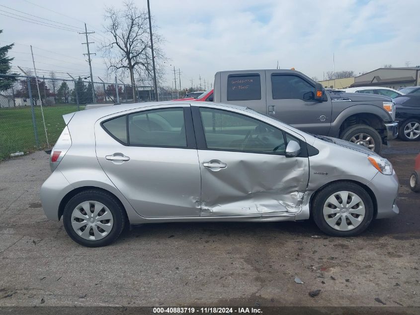 2013 Toyota Prius C Two VIN: JTDKDTB31D1541628 Lot: 40883719