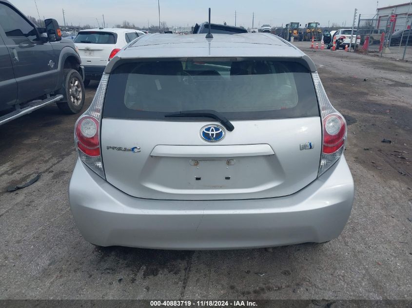 2013 Toyota Prius C Two VIN: JTDKDTB31D1541628 Lot: 40883719