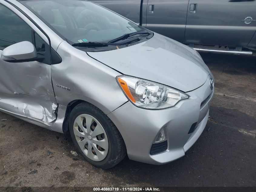 2013 Toyota Prius C Two VIN: JTDKDTB31D1541628 Lot: 40883719