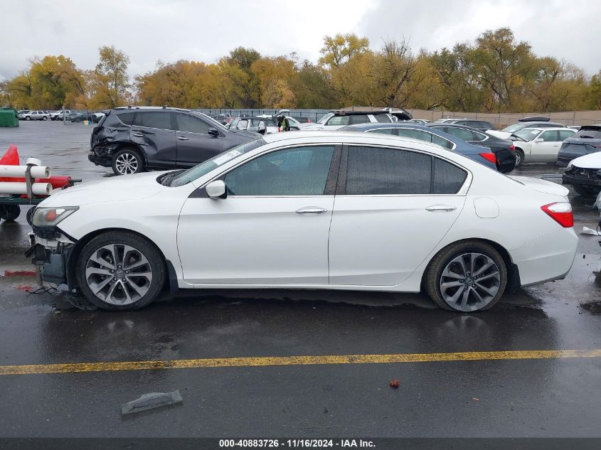 2015 Honda Accord Sport VIN: 1HGCR2F5XFA004093 Lot: 40883726