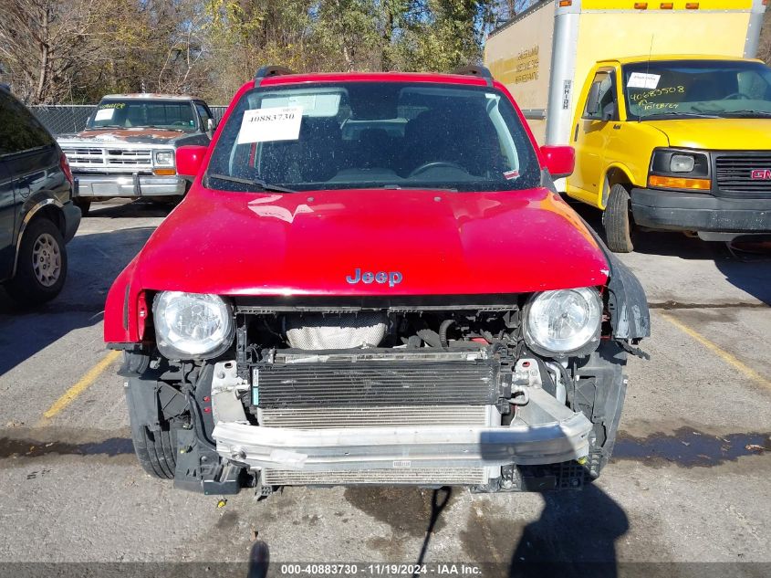 2018 Jeep Renegade Latitude Fwd VIN: ZACCJABB0JPG89497 Lot: 40883730