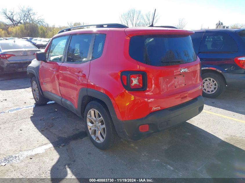 VIN ZACCJABB0JPG89497 2018 Jeep Renegade, Latitude Fwd no.3