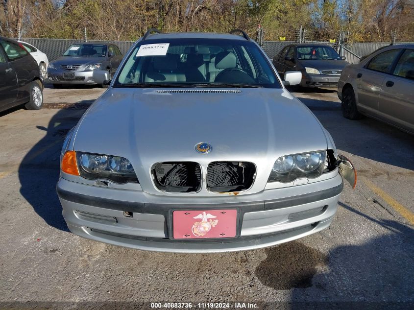 2001 BMW 325I VIN: WBAAW33481ET41084 Lot: 40883736