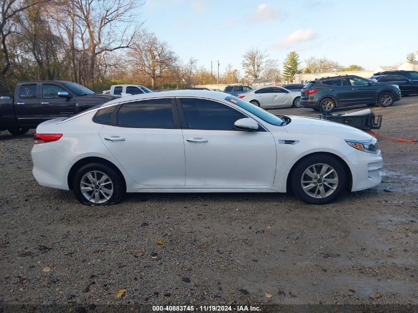 2018 Kia Optima Lx VIN: 5XXGT4L36JG179423 Lot: 40883745