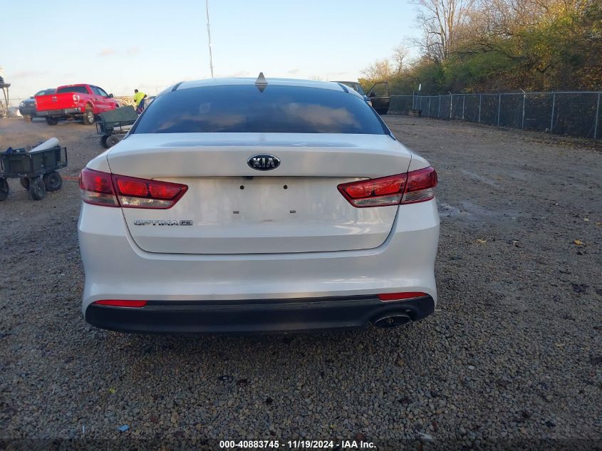 2018 Kia Optima Lx VIN: 5XXGT4L36JG179423 Lot: 40883745